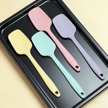 Load image into Gallery viewer, Food Grade Integrated Silicone T-Shaped Shovel Cream Stirring Scraping Spoon Nonstick Cookware Safe Household Baking Tool
