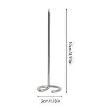 Load image into Gallery viewer, 10pcs Food Grade 304 Stainless Steel Vertical Grill Skewer Universal Accessories For Air Fryer Oven Baking Needle
