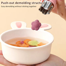 Load image into Gallery viewer, 5pcs Stainless Steel Vegetable Fruit Shapes Cutter Set Pressed Printing Die Butterfly Noodle Flower Cookie Stamp For Kids Lunch Bento Box Baking Accessories
