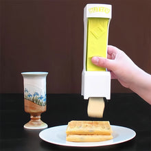 Load image into Gallery viewer, Food Grade Stainless Steel Butter Cheese Slicer Ergonomic Handle One Click Cutter Dispenser For Bread Chocolate Kitchen Utensil
