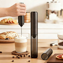 Load image into Gallery viewer, Portable Electric Milk Frother USB-C Rechargeable Silent Coffee Whisk Foam Maker For Cappuccino Latte Home Baristas Kitchen Stirrer

