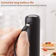 Load image into Gallery viewer, Portable Electric Milk Frother USB-C Rechargeable Silent Coffee Whisk Foam Maker For Cappuccino Latte Home Baristas Kitchen Stirrer
