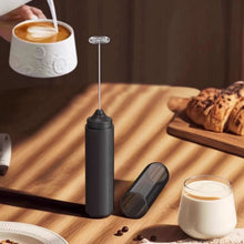 Load image into Gallery viewer, Portable Electric Milk Frother USB-C Rechargeable Silent Coffee Whisk Foam Maker For Cappuccino Latte Home Baristas Kitchen Stirrer
