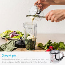 Load image into Gallery viewer, 4 In 1 Multifunctional Food Grade Adjustable Measuring Cup With Scraper Base Precision V Shaped Spout For Cooking Baking
