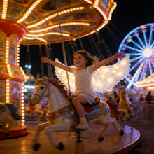 Load image into Gallery viewer, Children Luminous Feather Angel Wing Halo Fairy Wand Set LED Light Up Costume For Kids Christmas Stage Performance
