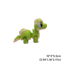 Load image into Gallery viewer, 3D Printed Cute Eggshell Dinosaur Baby Figure Movable Joints Realistic Eyes Hatch Desktop Doll Home Office Decor Kids Gift

