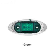 Load image into Gallery viewer, 6-LED Truck Trailer Side Marker Light Clearance Turn Signal Warning Light Chrome Plated Waterproof Housing for Vehicles
