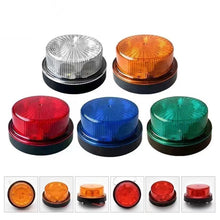 Load image into Gallery viewer, 12V-24V High-Brightness Truck LED Rotating Strobe Side Light Roof Rotating Beacon High-Intensity Flashing Warning Light Waterproof Vehicle Safety Light

