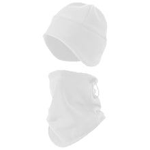 Load image into Gallery viewer, Polar Fleece Thickened Neck Gaiter and Hat 2-in-1 Set Warm Windproof Coldproof Cycling Skiing Hat Autumn Winter Outdoor Sports Suit
