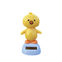 Load image into Gallery viewer, Solar Powered Duck Car Ornament Shaking Head Toy Car Dashboard Ornament Auto Home Decoration Solar Swing for Kids Gifts
