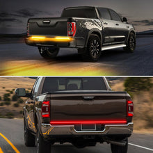 Load image into Gallery viewer, Car LED Tailgate light Strip Turn Signal Lamp Flowing Dynamic Warning Brake Reverse Tail light Bar 12-24V Truck Lamp
