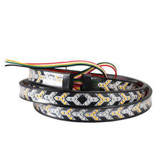 Load image into Gallery viewer, Car LED Tailgate light Strip Turn Signal Lamp Flowing Dynamic Warning Brake Reverse Tail light Bar 12-24V Truck Lamp
