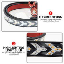 Load image into Gallery viewer, Car LED Tailgate light Strip Turn Signal Lamp Flowing Dynamic Warning Brake Reverse Tail light Bar 12-24V Truck Lamp

