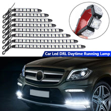 Load image into Gallery viewer, Car LED DRL Daytime Running Lamp White Led Flexibles Waterproof Driving Fog Light Signal DayLight Auto Styling
