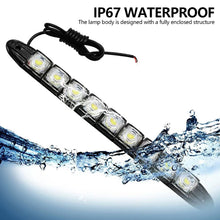 Load image into Gallery viewer, Car LED DRL Daytime Running Lamp White Led Flexibles Waterproof Driving Fog Light Signal DayLight Auto Styling
