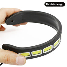 Load image into Gallery viewer, 2Pcs Car LED Daytime Running Light DRL COB White Waterproof Flexible Silicone Highlight Auto COB Lamp Car Exterior Accessories
