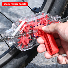 Load image into Gallery viewer, Bicycle Chain Cleaner Brush Bike Accessories Road Bike Spare Parts for Bicycle Tools Mountain Magnetic Transparent Scrubber
