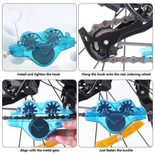 Load image into Gallery viewer, Bicycle Chain Cleaner Brush Visual Immersion Chain Cleaner Road Bike Cleaning Tools Riding Equipment

