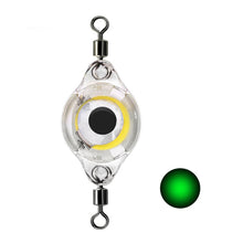 Load image into Gallery viewer, Mini Fishing Lure Light LED Deep Drop Underwater Eye Shape Fishing Squid Fishing Bait Luminous Lure for Attracting Fish
