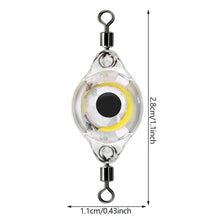 Load image into Gallery viewer, Mini Fishing Lure Light LED Deep Drop Underwater Eye Shape Fishing Squid Fishing Bait Luminous Lure for Attracting Fish
