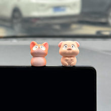 Load image into Gallery viewer, Car Interior Accessories Cute Cartoon Friendly Animals Ornament Auto Interior Dashboard for Girls Gifts Drop

