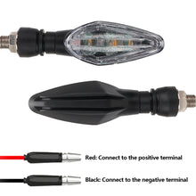 Load image into Gallery viewer, Motorcycle LED Turn Signal Light Amber Flasher Indicator Waterproof Warning Blinker Rear Tail Lights for Motorbike Scooter
