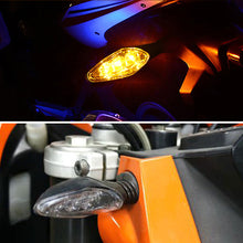 Load image into Gallery viewer, Motorcycle LED Turn Signal Light Amber Flasher Indicator Waterproof Warning Blinker Rear Tail Lights for Motorbike Scooter
