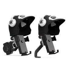 Load image into Gallery viewer, Motorcycle Rider Small Helmet Mobile Phone Holder Electric Bicycle Waterproof Sunshade Navigation Mobile Phone Holder
