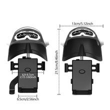 Load image into Gallery viewer, Motorcycle Rider Small Helmet Mobile Phone Holder Electric Bicycle Waterproof Sunshade Navigation Mobile Phone Holder

