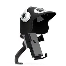 Load image into Gallery viewer, Motorcycle Rider Small Helmet Mobile Phone Holder Electric Bicycle Waterproof Sunshade Navigation Mobile Phone Holder

