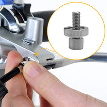 Load image into Gallery viewer, M8 Motorcycle Clutch Brake Cable Adjuster Screws Easy Installation Durable Aluminum Alloy Nut Bolt 8mm for UTV ATV Bike

