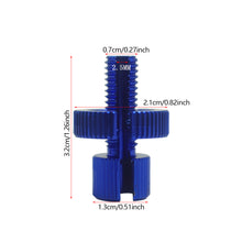 Load image into Gallery viewer, M8 Motorcycle Clutch Brake Cable Adjuster Screws Easy Installation Durable Aluminum Alloy Nut Bolt 8mm for UTV ATV Bike
