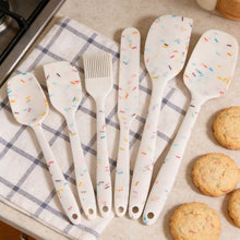 Load image into Gallery viewer, 6 Pieces Food Grade Silicone Spatula Set Heat Resistant Non Stick Spatula Turner Scraper Oil Brush For Cooking Baking Mixing Kitchen Tool

