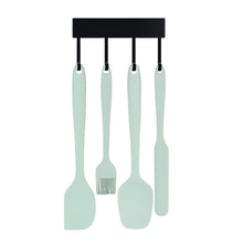 Load image into Gallery viewer, 6 Pieces Food Grade Silicone Spatula Set Heat Resistant Non Stick Spatula Turner Scraper Oil Brush For Cooking Baking Mixing Kitchen Tool
