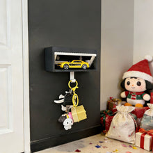 Load image into Gallery viewer, New Creative 3D Printed Car Garage Shaped Key Holder Switchable Wall Hanger Decorative Hooks Home Bedroom Storage Box Decoration
