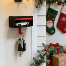 Load image into Gallery viewer, New Creative 3D Printed Car Garage Shaped Key Holder Switchable Wall Hanger Decorative Hooks Home Bedroom Storage Box Decoration
