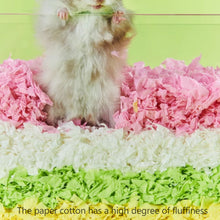 Load image into Gallery viewer, Hamster Wood Chip Paper Cotton Thermal Insulation Pad Material Absorb Water Deodorize Hamster Cages
