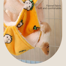 Load image into Gallery viewer, Flannel Hamster Hammock Rodent Hamster Bed House Three-tiered Suspensibility Hammock Sugar Glider Toys
