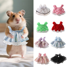Load image into Gallery viewer, Four Seasons Little Pet Golden Hamster Clothes Mouse Mini Woolen Knitted Skirt Costume Pet Vest
