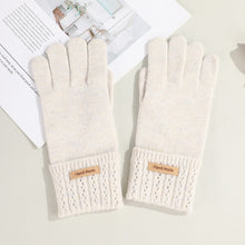 Load image into Gallery viewer, Women Knitted Gloves Thickened Anti-Slip Touchscreen Gloves Cycling Warm Gloves Winter Outdoor Windproof Equipment
