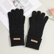 Load image into Gallery viewer, Women Knitted Gloves Thickened Anti-Slip Touchscreen Gloves Cycling Warm Gloves Winter Outdoor Windproof Equipment
