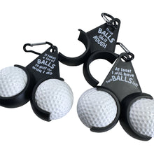 Load image into Gallery viewer, Creative Golf Ball Holder with Hook Funny Golf Ball Display Stand Gift for Golf Lovers Golf Accessory
