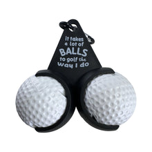 Load image into Gallery viewer, Creative Golf Ball Holder with Hook Funny Golf Ball Display Stand Gift for Golf Lovers Golf Accessory
