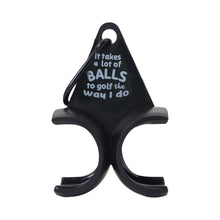 Load image into Gallery viewer, Creative Golf Ball Holder with Hook Funny Golf Ball Display Stand Gift for Golf Lovers Golf Accessory
