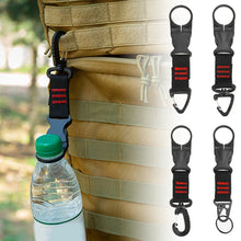 Load image into Gallery viewer, 1PC Multifunctional Outdoor Hiking Camping Water Bottle Carabiner Clip Portable Auxiliary Webbing Buckle Snap Lock Design
