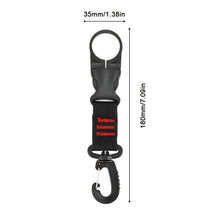 Load image into Gallery viewer, 1PC Multifunctional Outdoor Hiking Camping Water Bottle Carabiner Clip Portable Auxiliary Webbing Buckle Snap Lock Design

