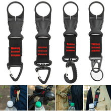 Load image into Gallery viewer, 1PC Multifunctional Outdoor Hiking Camping Water Bottle Carabiner Clip Portable Auxiliary Webbing Buckle Snap Lock Design
