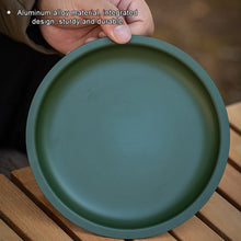 Load image into Gallery viewer, Outdoor Camping Aluminum Alloy Plate Portable Lightweight Easy-Clean Retro Picnic Tray Camping Cookware
