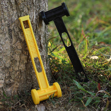 Load image into Gallery viewer, Multi-Purpose Camping Ground Peg Hammer Ultralight Portable PE Mallet for Driving and Pulling Stakes Outdoor Tarp Tent Accessory
