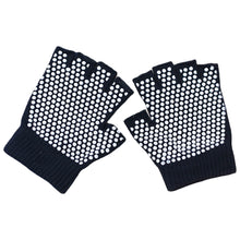 Load image into Gallery viewer, 1Pair Women's Fingerless Aerial Yoga Gloves Non-Slip Breathable Sports Gloves Pilates Auxiliary Supplies
